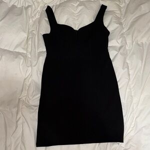 She + Sky Classic Black Mini Dress